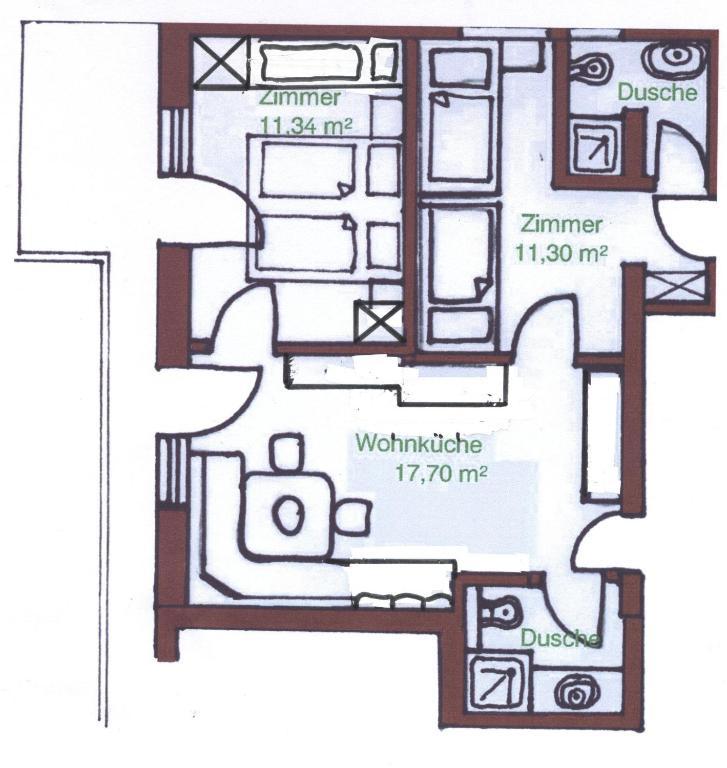 Apartmán Bauernhof Fuchsmoos Uttendorf Pokoj fotografie