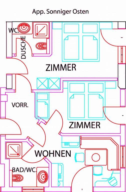 Apartmán Bauernhof Fuchsmoos Uttendorf Pokoj fotografie